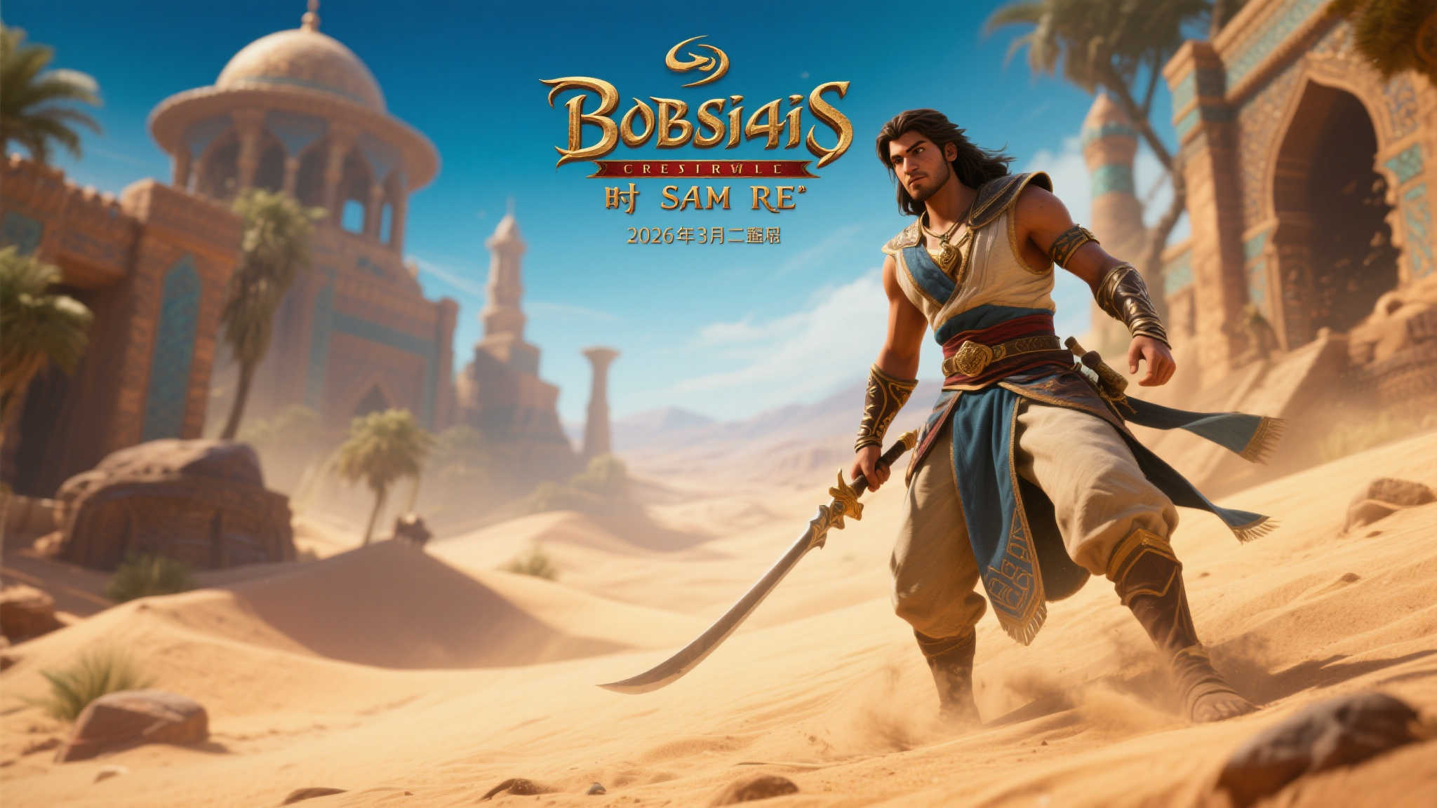 期待已久!《波斯王子:时之沙重制版》定档2026年3月前上市 期待已久!《波斯王子:时之沙重制版》定档2026年3月前上市